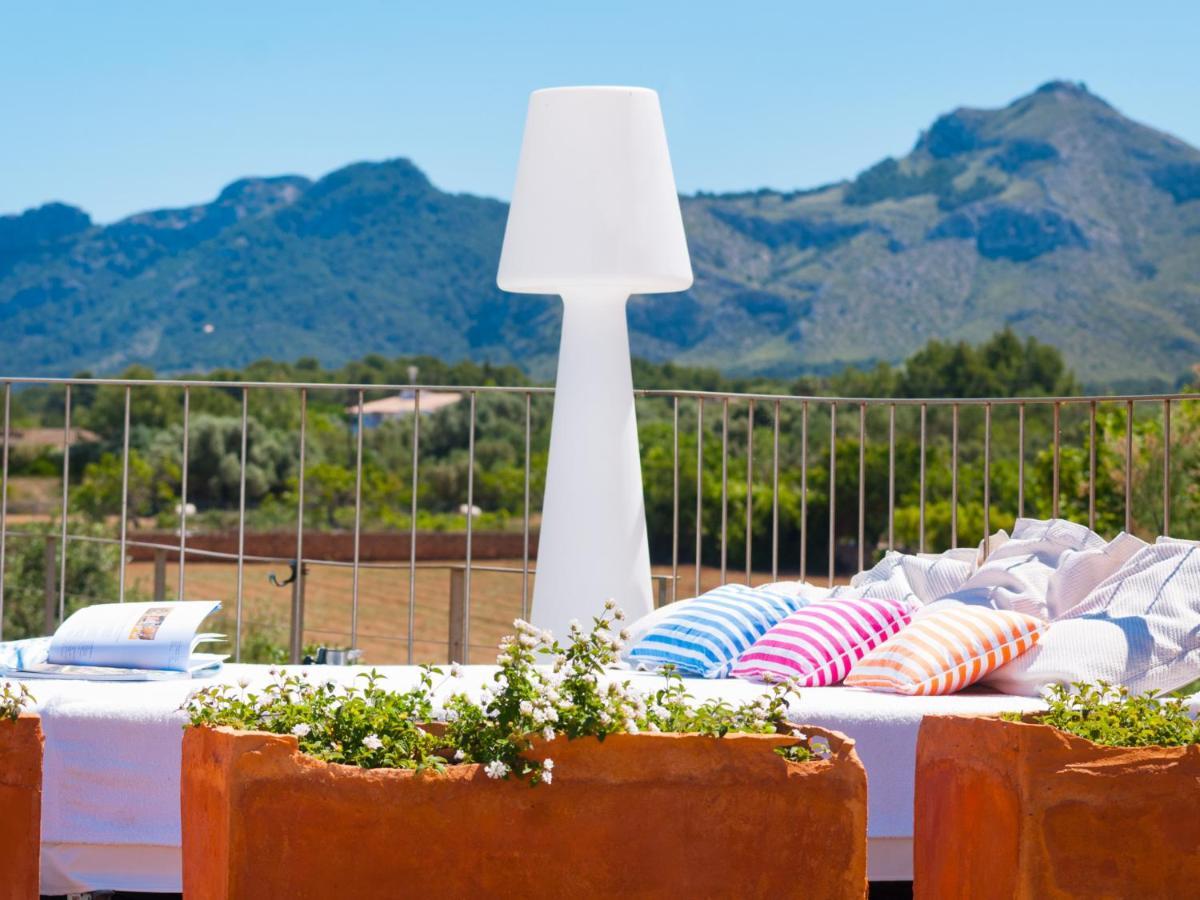 Villa Barcares Petit, Piscina, Jardines Junto A Playa En Alcudia Extérieur photo
