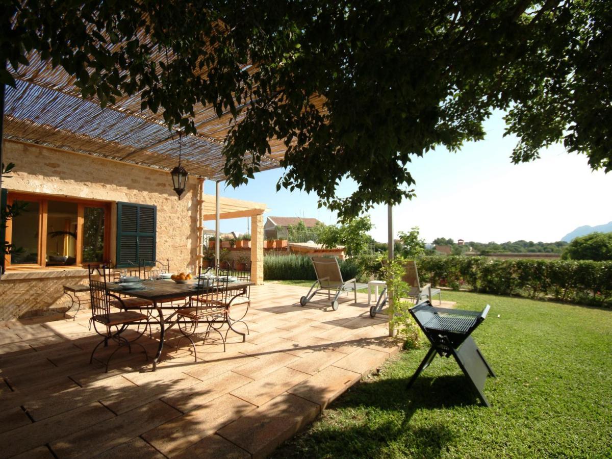 Villa Barcares Petit, Piscina, Jardines Junto A Playa En Alcudia Extérieur photo