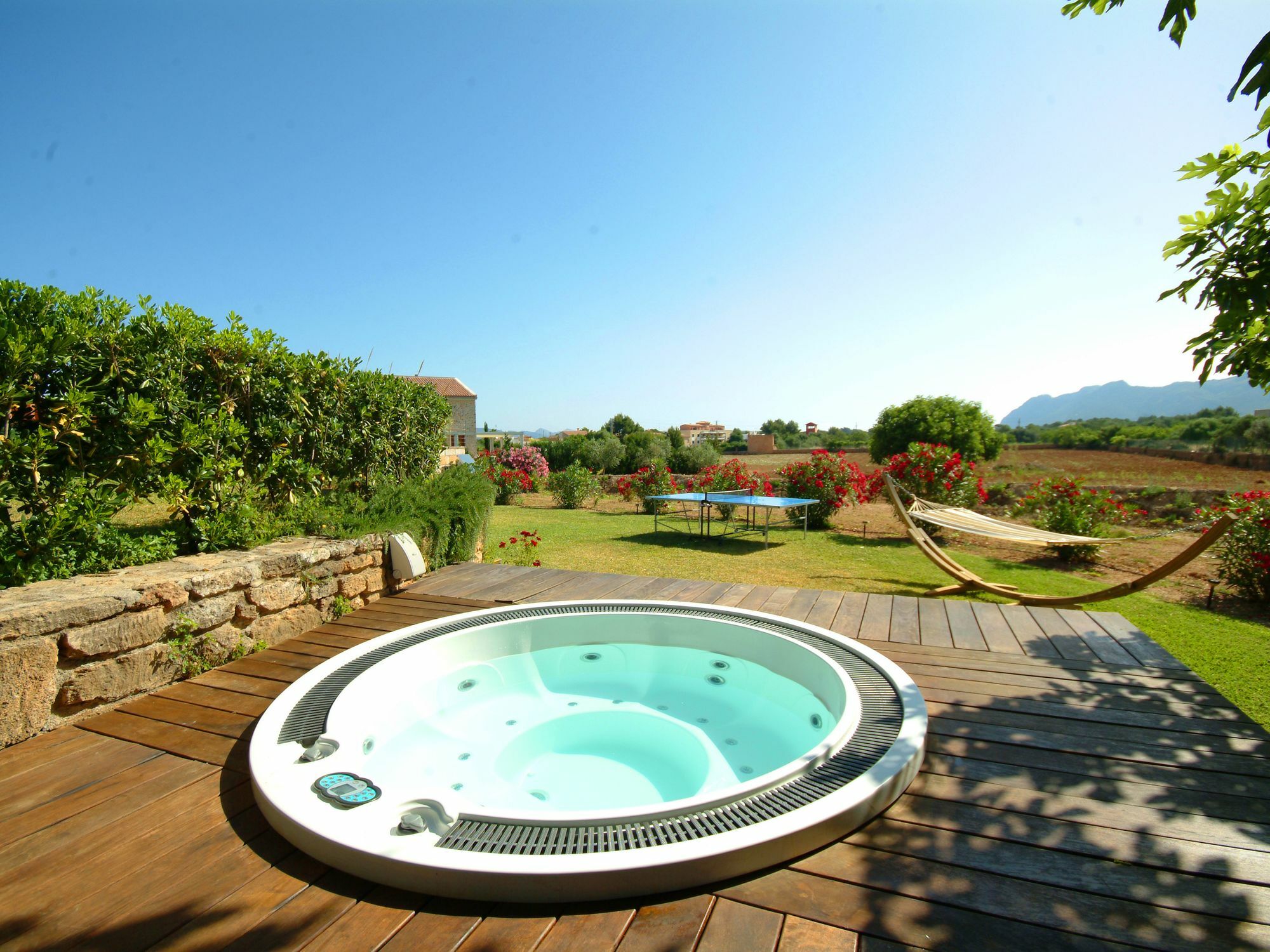 Villa Barcares Petit, Piscina, Jardines Junto A Playa En Alcudia Extérieur photo