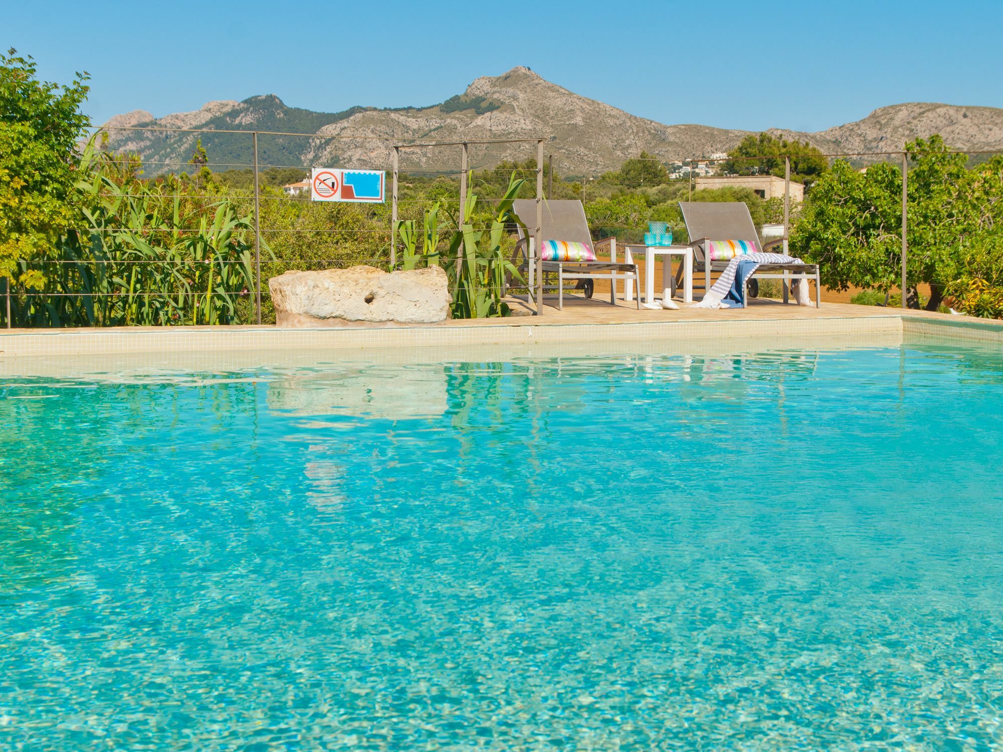 Villa Barcares Petit, Piscina, Jardines Junto A Playa En Alcudia Extérieur photo