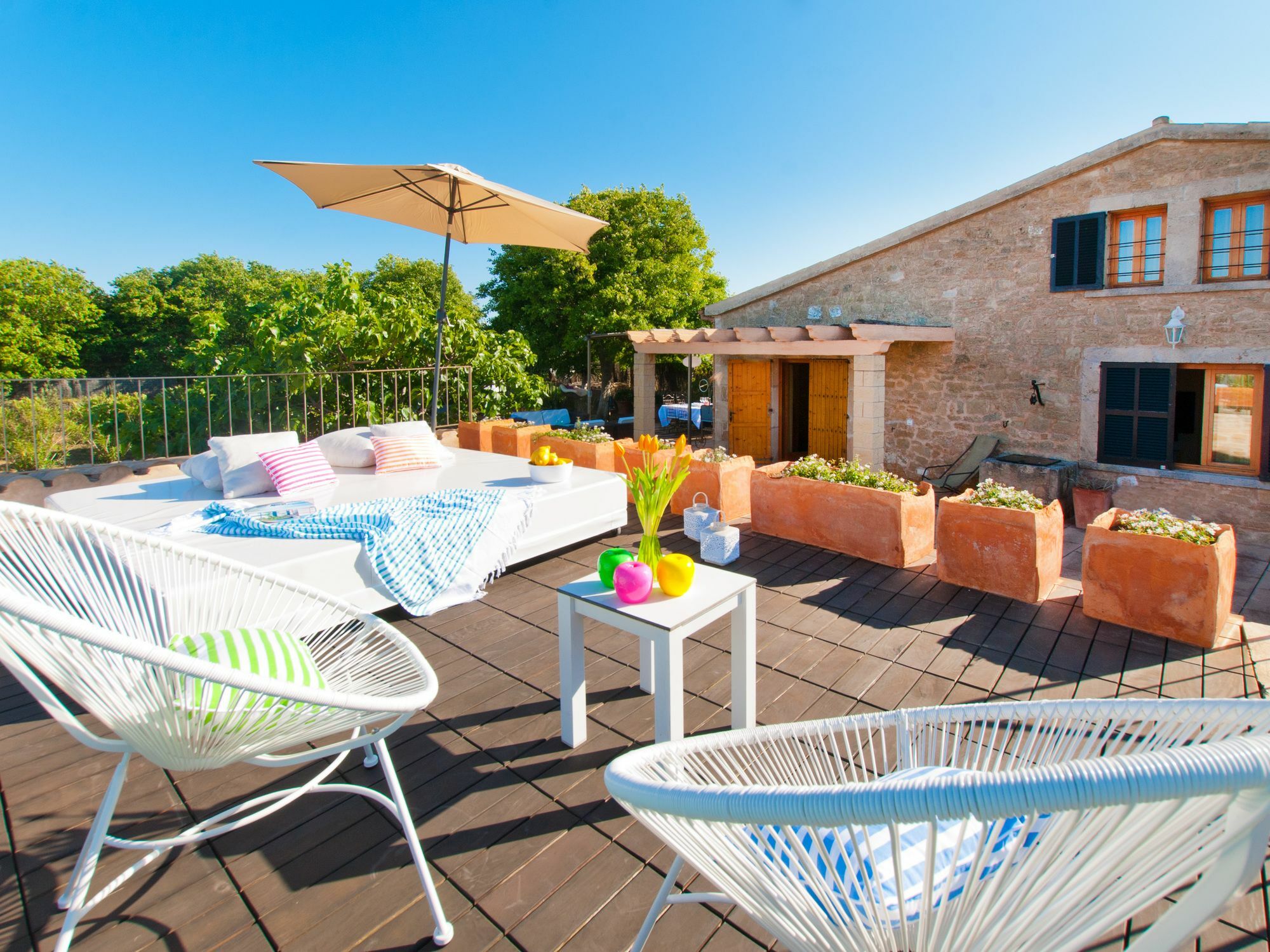 Villa Barcares Petit, Piscina, Jardines Junto A Playa En Alcudia Extérieur photo